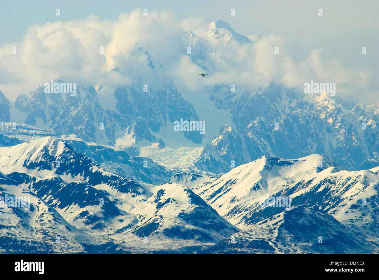 Monte McKinley, Alaska, STATI UNITI D'AMERICA Foto Stock