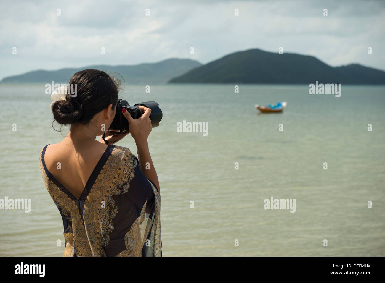 Thong Krut Beach, Ko Samui Island, Surat Thani, Thailandia, Sud-est asiatico, in Asia Foto Stock