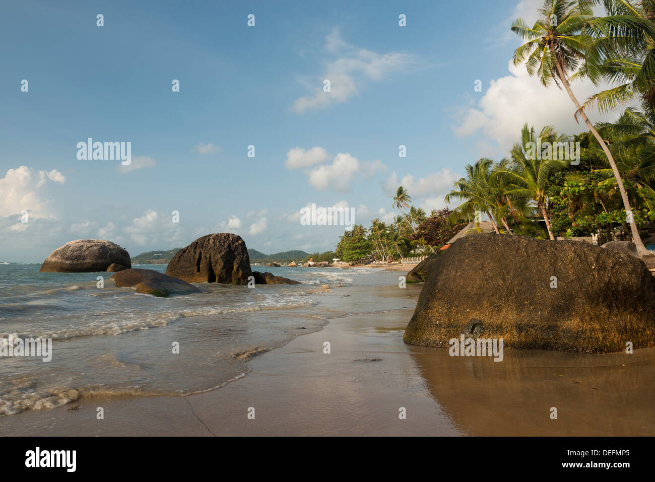 Lamai Beach, Ko Samui Island, Surat Thani, Thailandia, Sud-est asiatico, in Asia Foto Stock