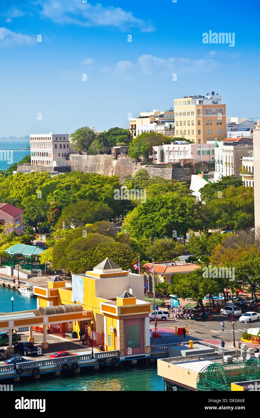 San Juan, Puerto Rico Foto Stock