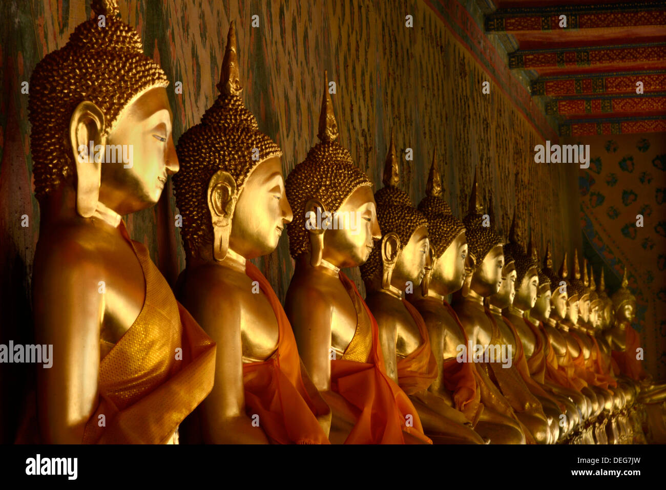 Wat Arun, Thonburi, Bangkok, Thailandia, Sud-est asiatico, in Asia Foto Stock