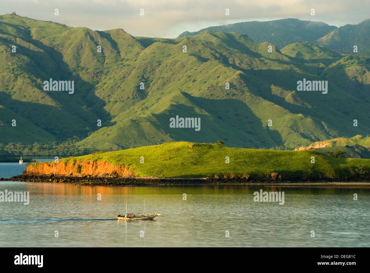 Isola di Pulau Komodo, Nusa Tenggara, Indonesia, Asia sud-orientale, Asia Foto Stock