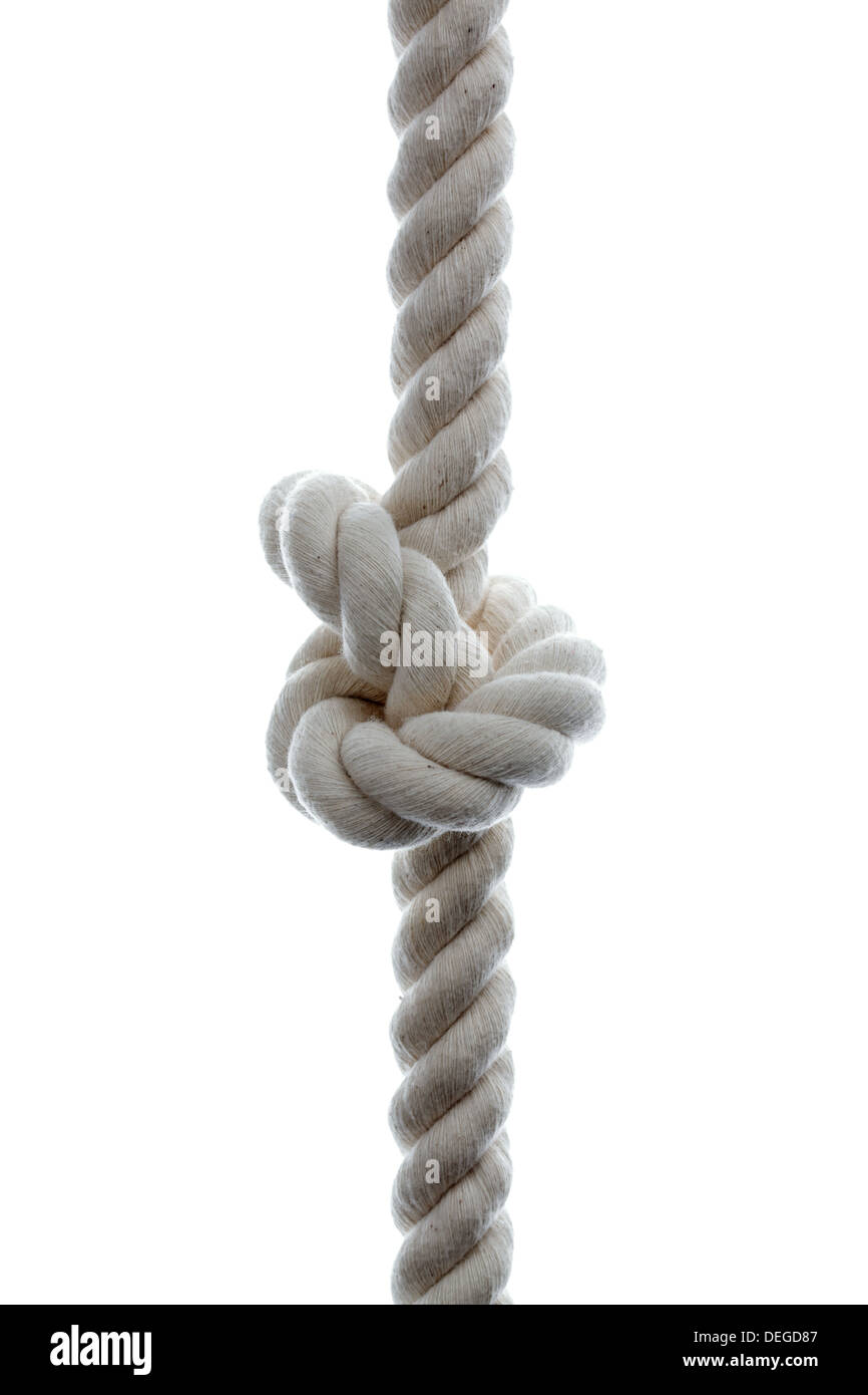 Nodo della corda Foto Stock