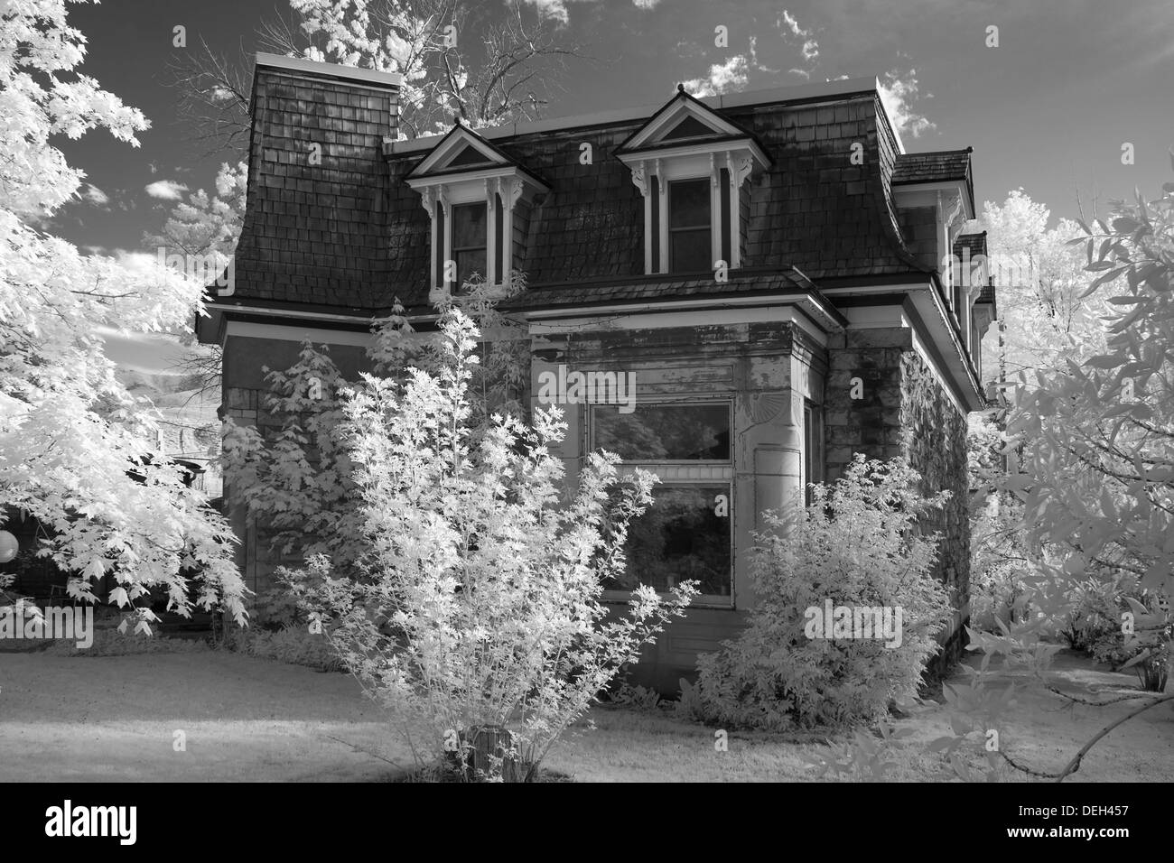 Vecchio stile Francese House Foto Stock