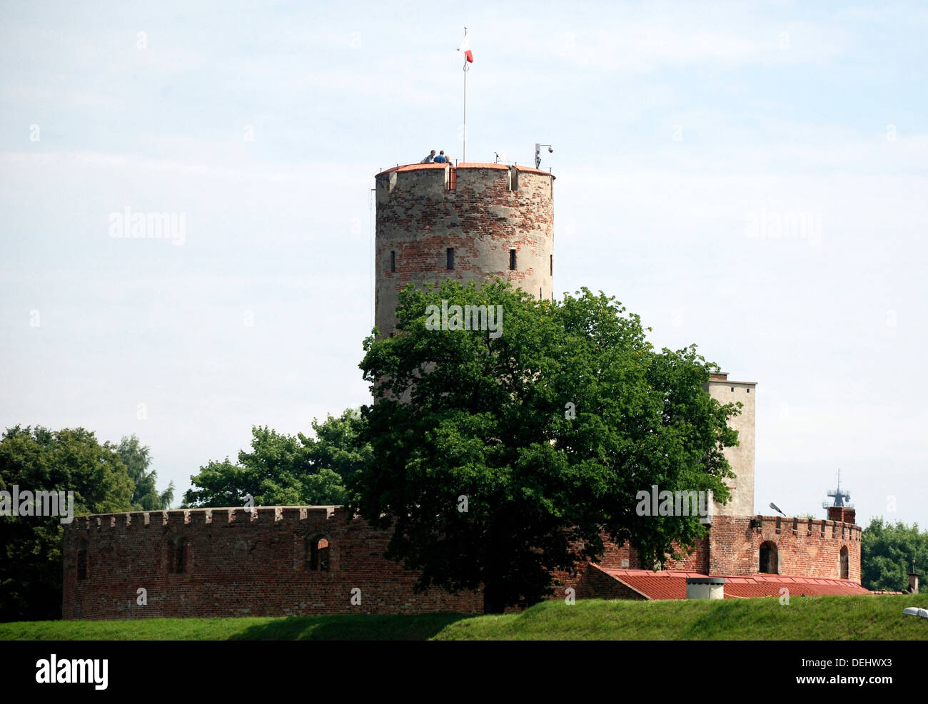Fortezza Weichselmuende vicino a Gdansk - Twierdza Wisloujscie. Foto Stock