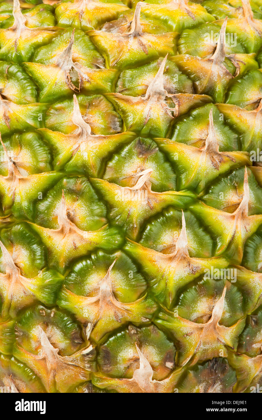 Ananas frutta vicino la texture di sfondo Foto Stock