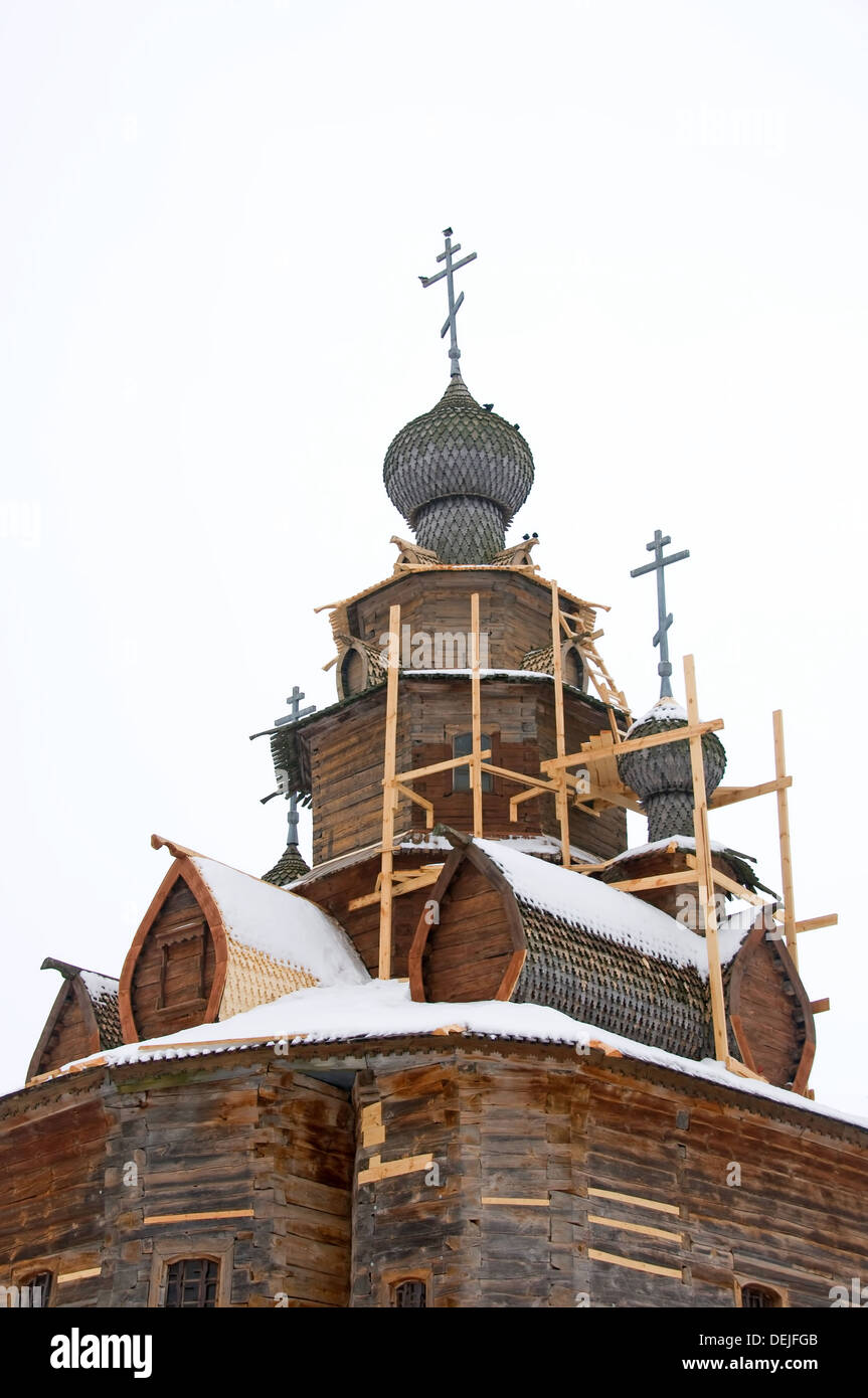 L'inverno. Centro storico chiese in Russia, Suzdal' Foto Stock