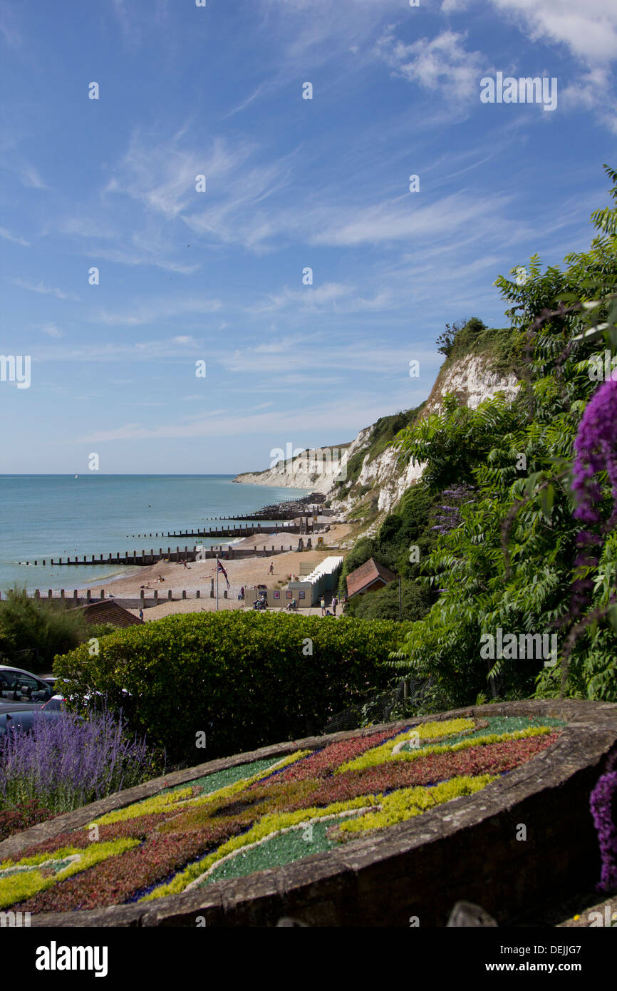 Guardando verso Beachy Head. Foto Stock