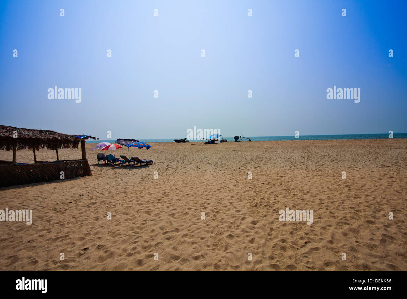 Mobor Beach, Salcetta, Goa Sud, Goa, India Foto Stock