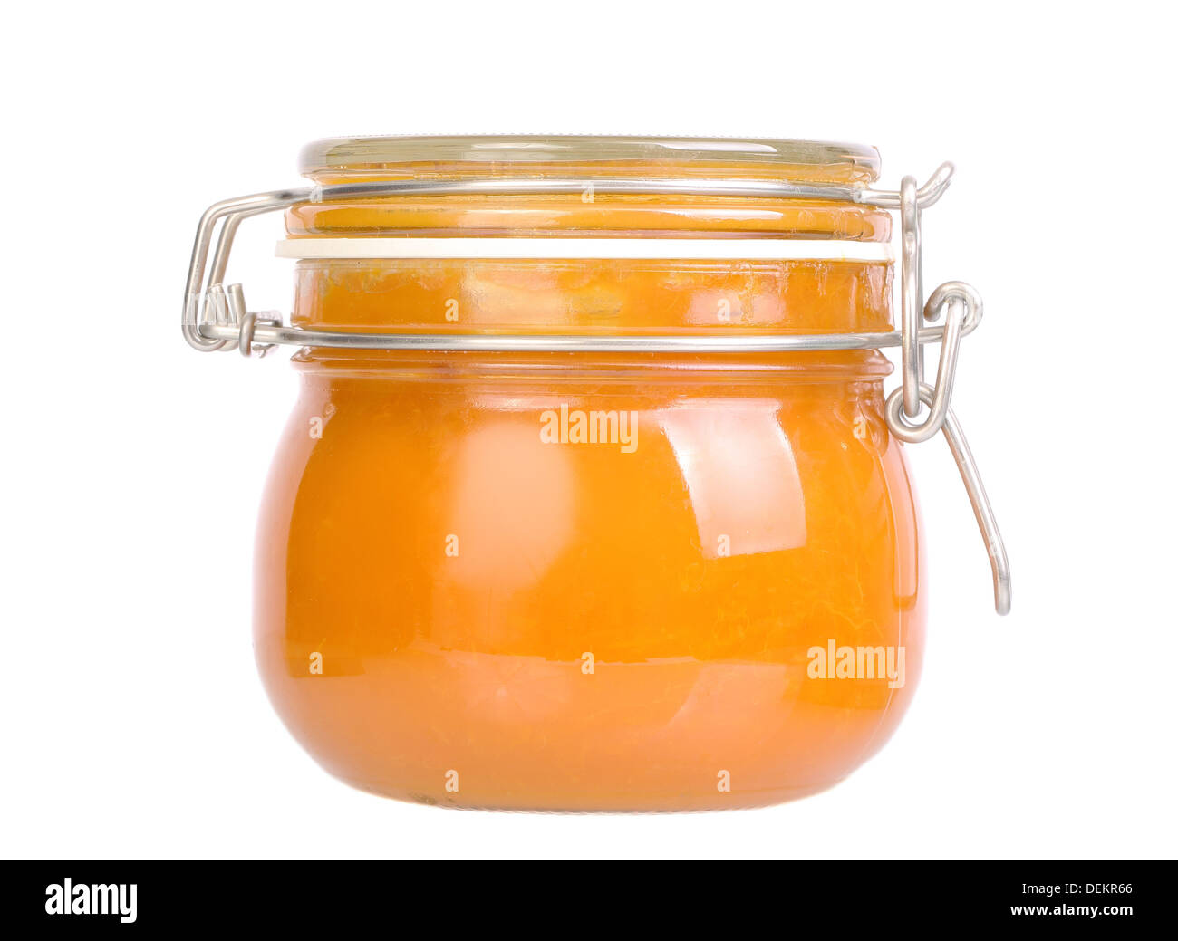 Vasetti di marmellata Foto Stock