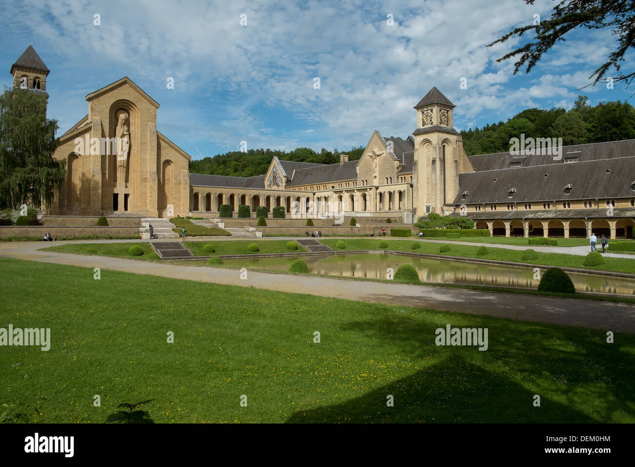 Monastero di Orval Foto Stock