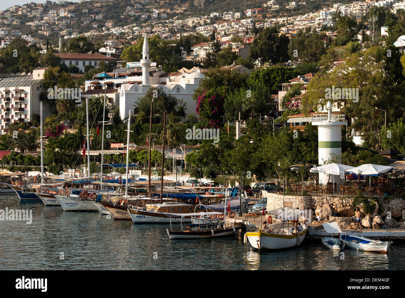 Porto Kas Antalya provincia della Turchia Foto Stock