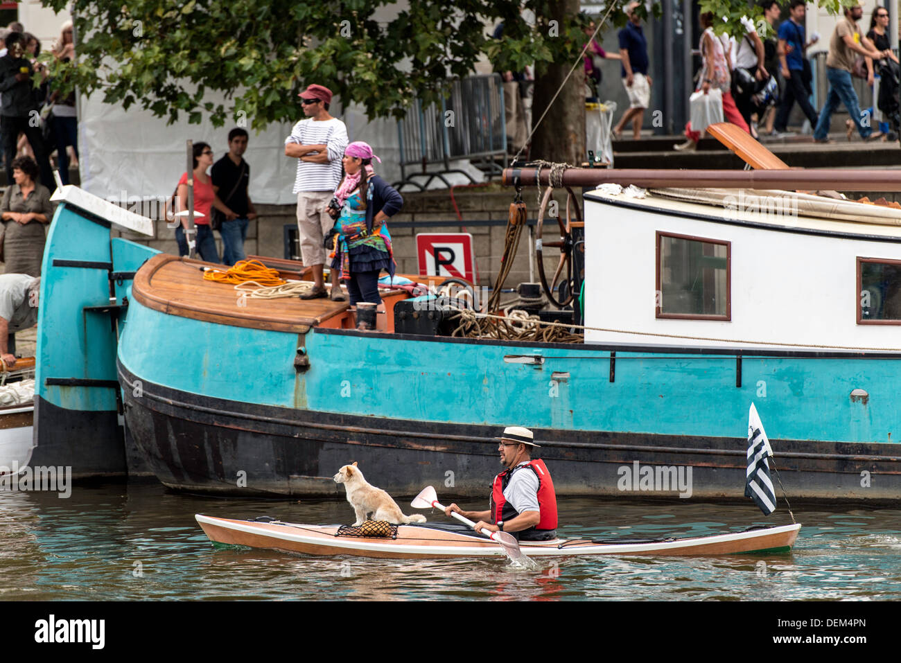RENDEZ-vous EDRE REGATA Nantes FRANCIA Foto Stock