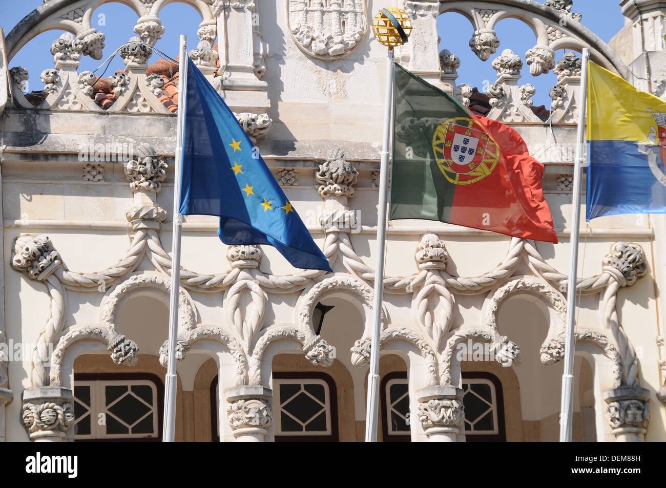 Lisbona, Sintra, Portogallo, Castello di São Jorge Foto Stock