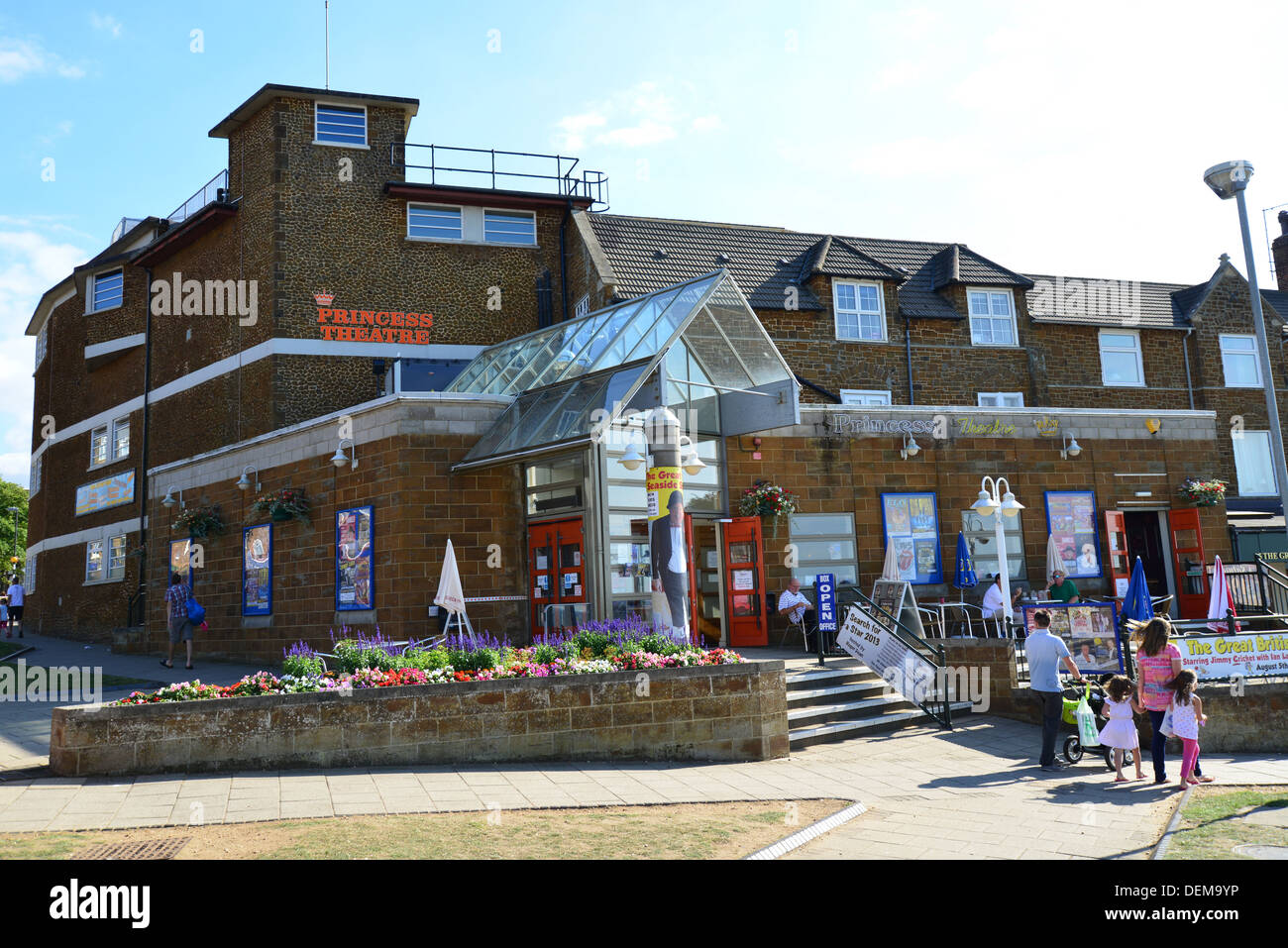 Princess Theatre, il verde, Hunstanton, Norfolk, Inghilterra, Regno Unito Foto Stock