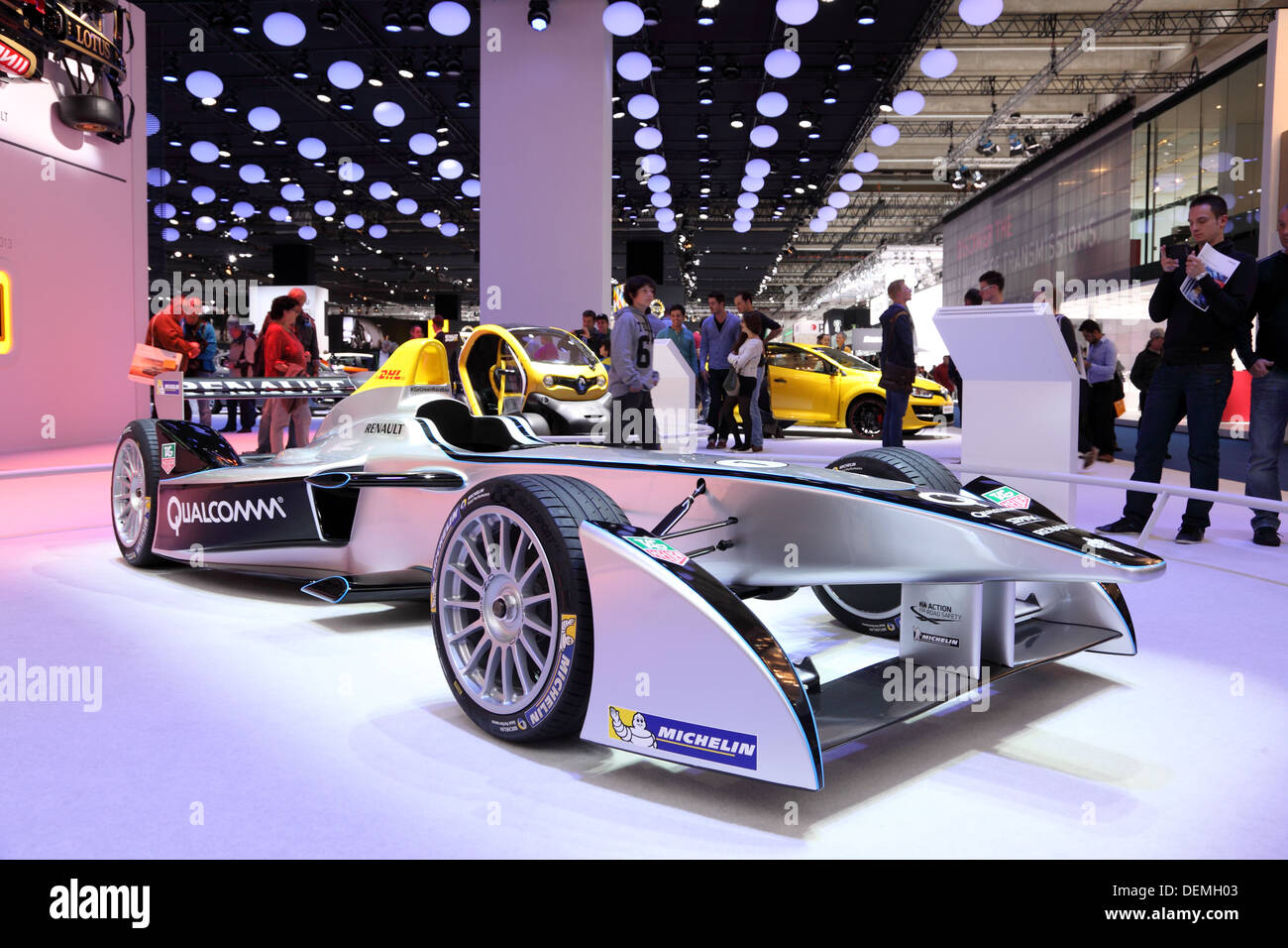 Renault in Formula One Racing Car al sessantacinquesimo IAA di Francoforte, Germania Foto Stock