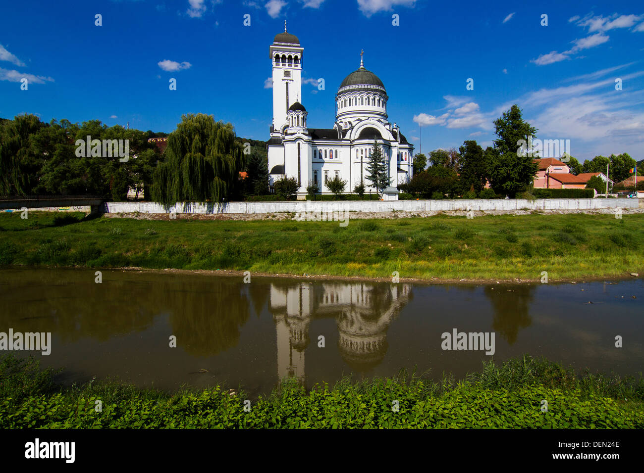 Cattedrale Ortodossa in Sighisoara, Romania Foto Stock