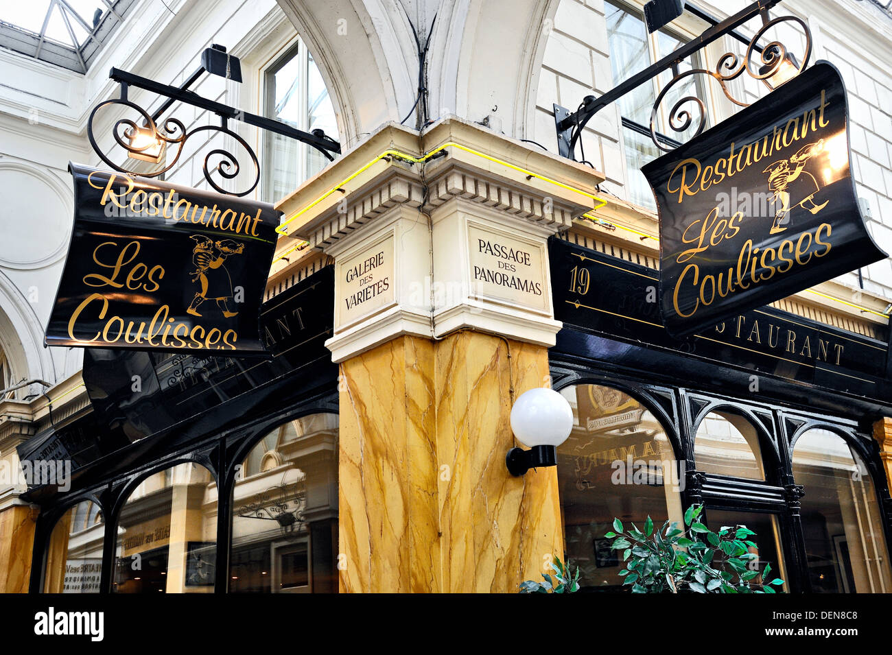 Parigi, Passage des panorami. Foto Stock