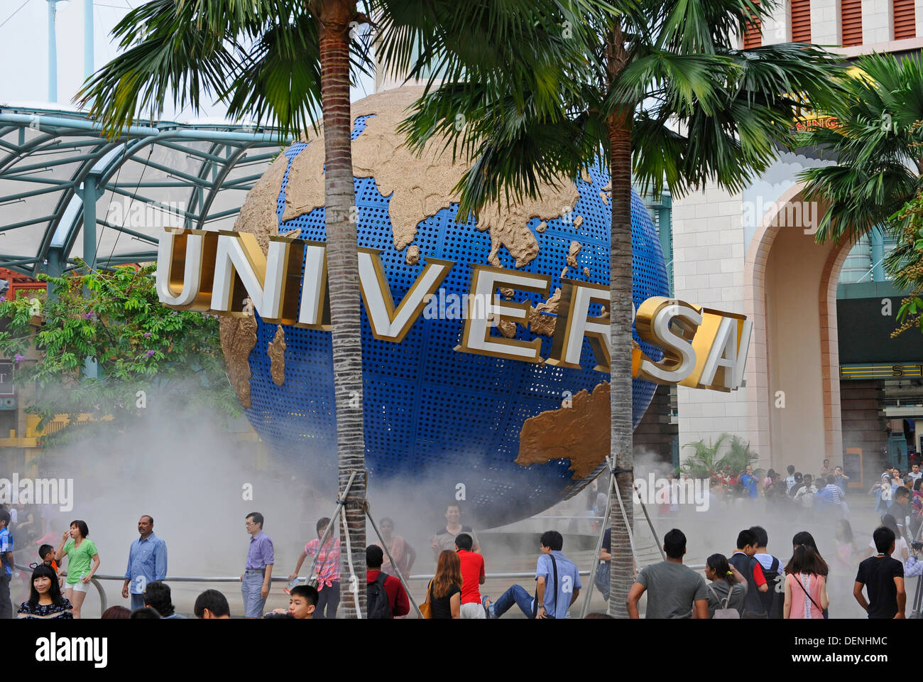 Universal Studios sull'isola di Sentosa, Singapore. Foto Stock