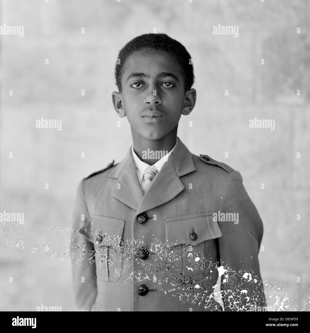 Figlio di Haile Selassie Foto Stock