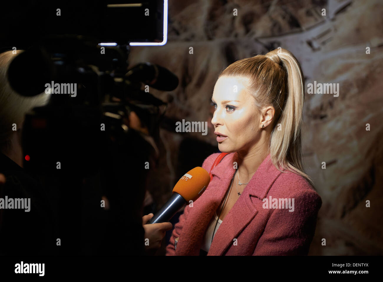 Modello Simona Krainova Foto Stock