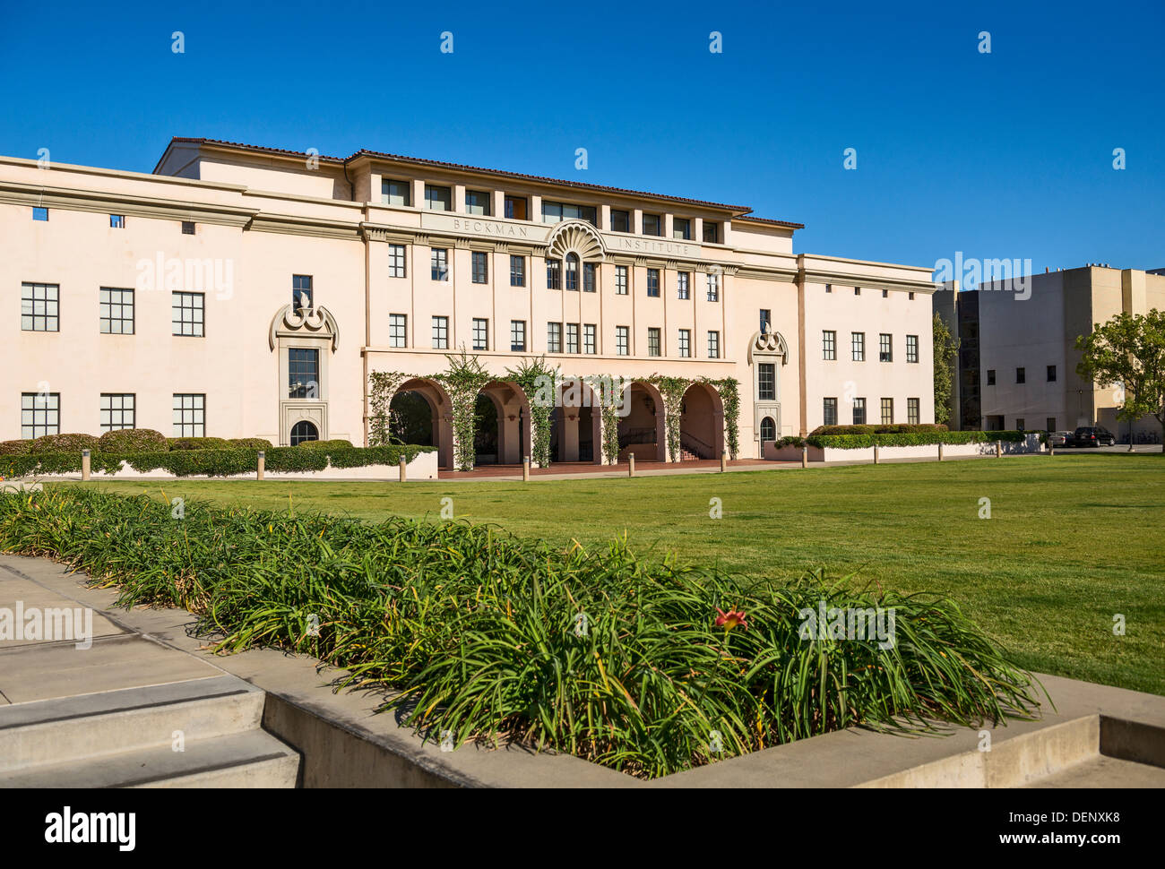 La Beckman Institute presso Caltech, il California Institute of Technology. Foto Stock