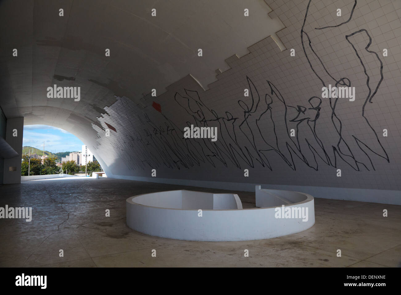 Teatro Popolare de Niteroi, Brasile, Sud America Foto Stock