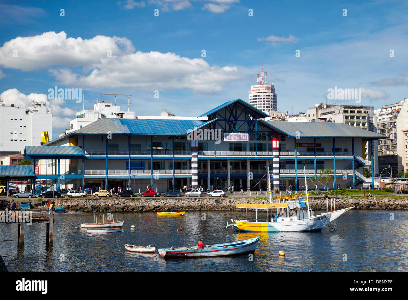 Bay Market, Niteroi, Brasile, Sud America Foto Stock