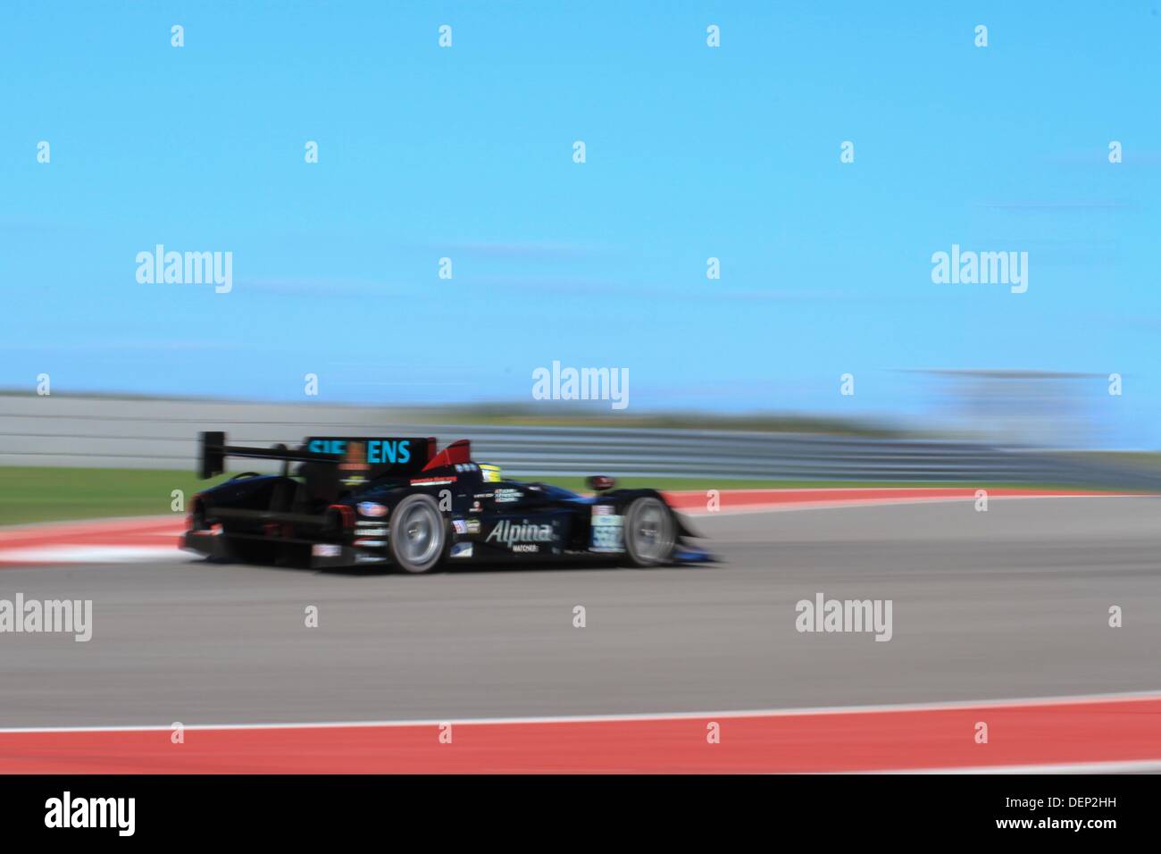 Austin, Texas, Stati Uniti d'America. Xxi Sep, 2013. #552 livello 5 MOTORSPORTS (USA) HPD ARX-03B Marino Franchitti (GBR) Guy Cosmo (USA) Scott Tucker (USA) Credito: Azione Sport Plus/Alamy Live News Foto Stock