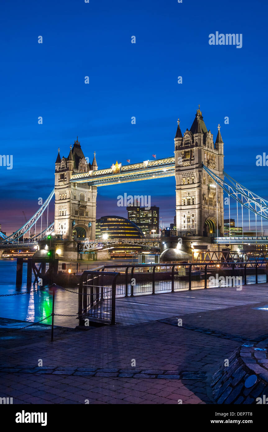 Il tower bridge,Londra,l'Inghilterra,uk,l'Europa Foto Stock