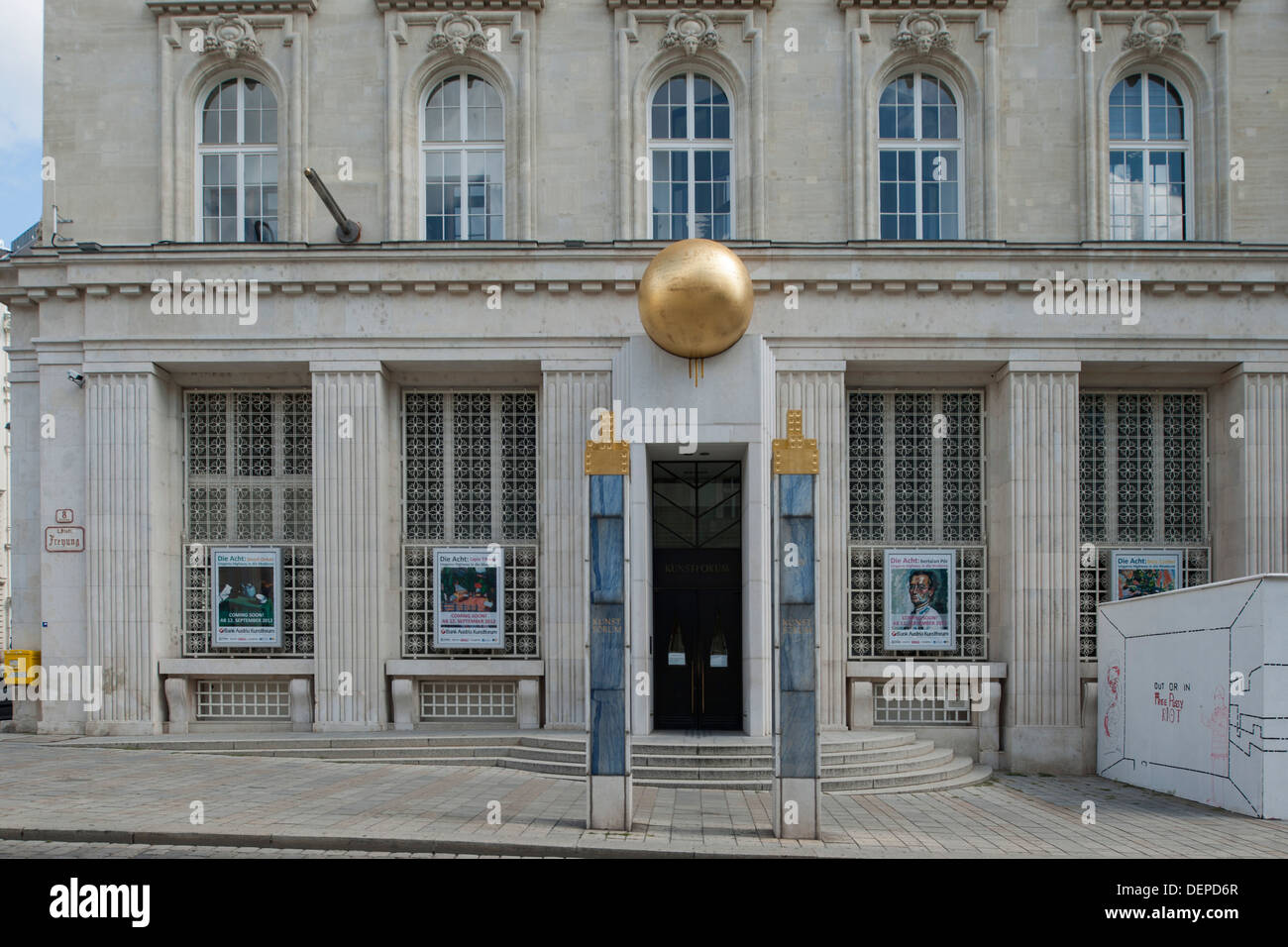 Österreich, Wien 1, Bank Austria Kunstforum, Freyung 8 Foto Stock