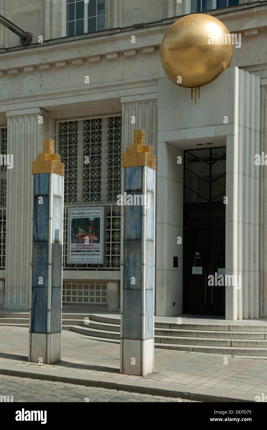 Österreich, Wien 1, Bank Austria Kunstforum, Freyung 8 Foto Stock