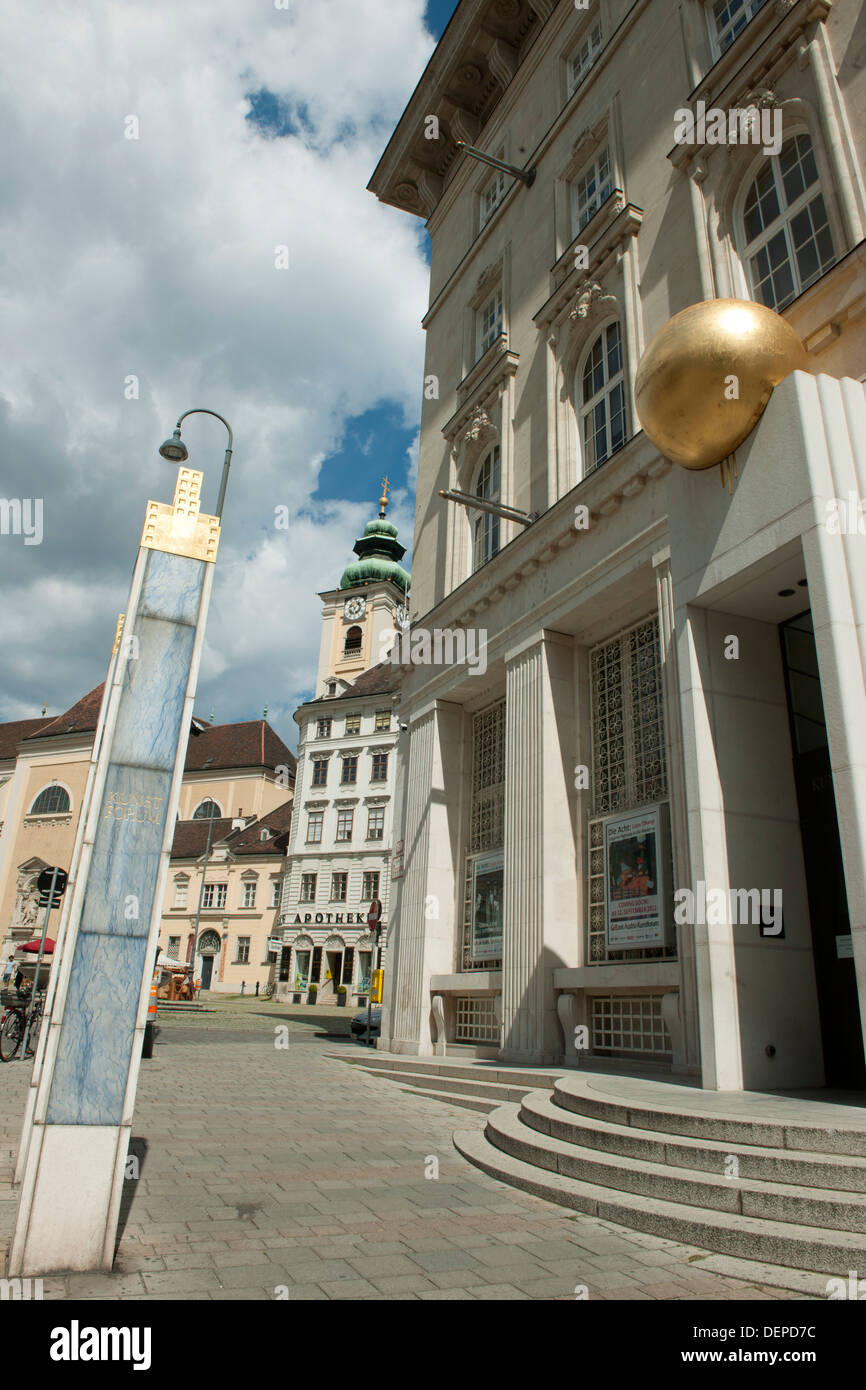 Österreich, Wien 1, Bank Austria Kunstforum, Freyung 8 Foto Stock