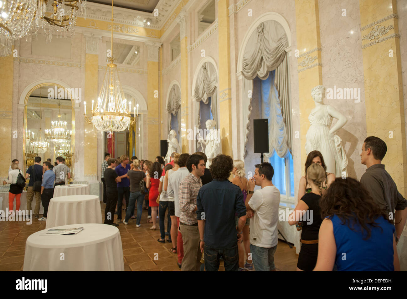 Österreich, Wien 1, Albertina, dopo Work Party Foto Stock