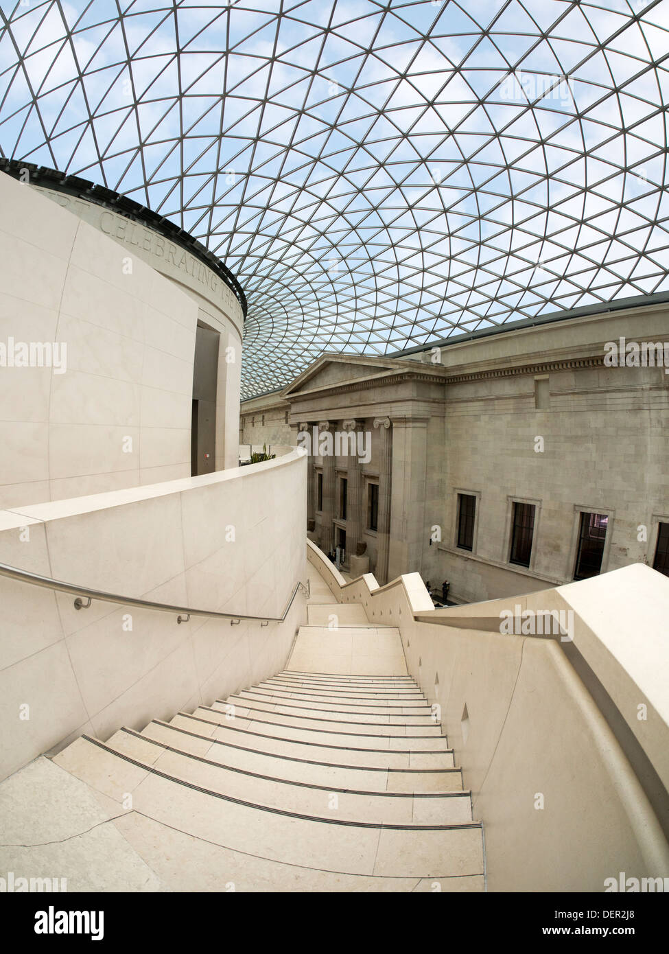 Il British Museum - Queen Elizabeth II grande corte 5 Foto Stock