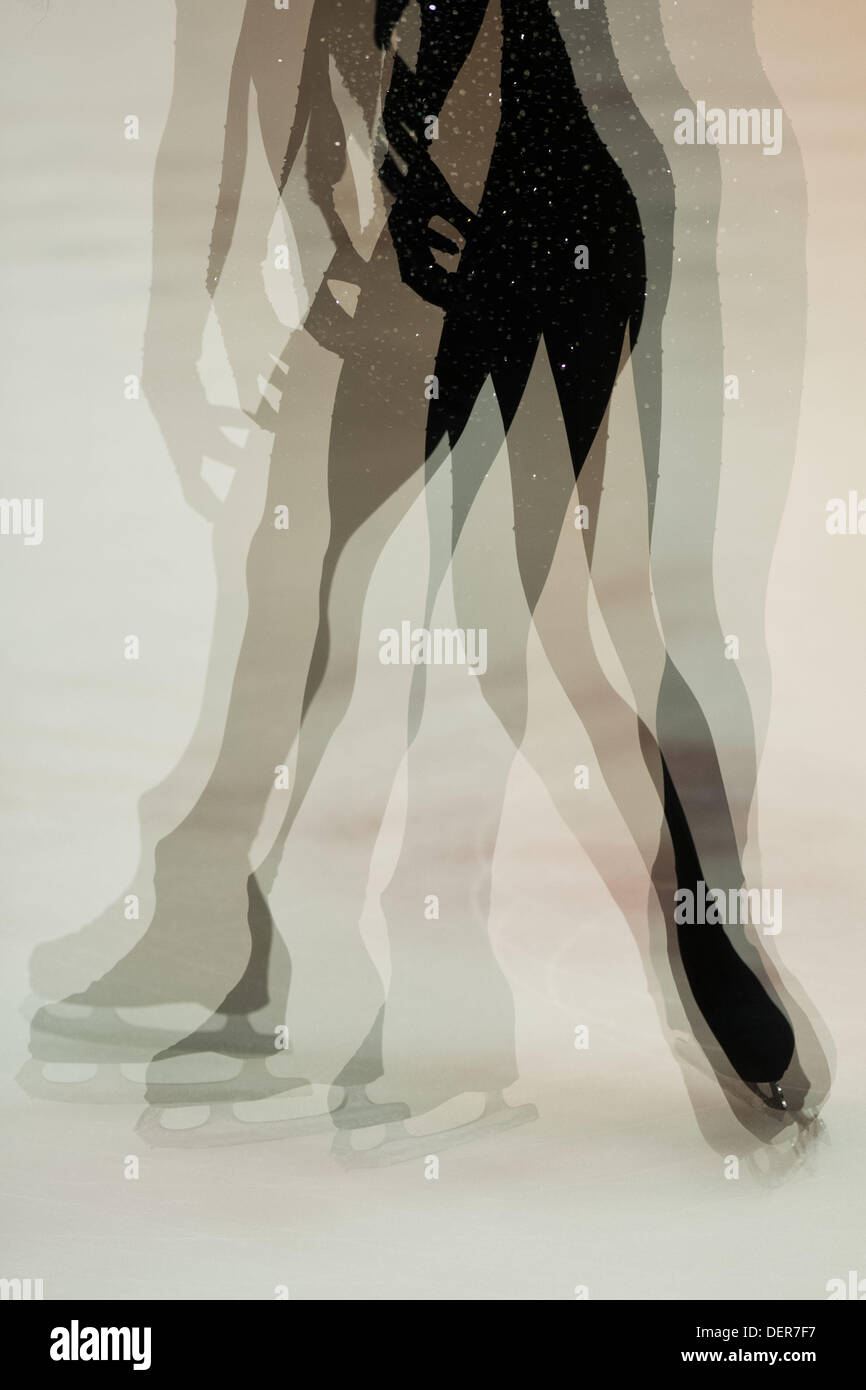 L'ambiance shot, 20 settembre 2013 - Pattinaggio di Figura : Junior Ladies breve programma dell'ISU Trofeo Lombardia 2013 in Palasesto, Sesto San Giovanni, Italia, (foto di Enrico Calderoni/AFLO SPORT) [0391] Foto Stock