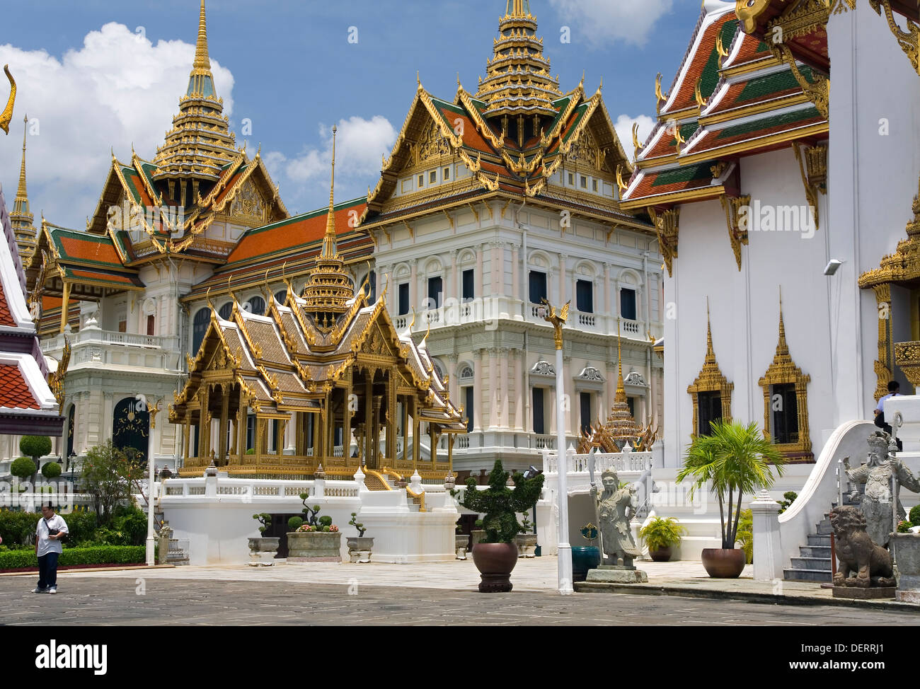 Il Grand Palace. Bangkok, Thailandia, Asia Foto Stock