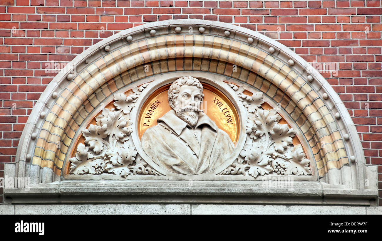 Rijksmuseum Amsterdam Paesi Bassi Dutch Museum ( 1876-1885 Architetto Petrus Josephus Hubertus Cuypers 1827 - 1921 ) Foto Stock