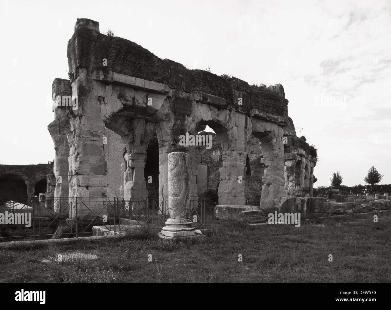 Anfiteatro romano di Santa Maria Capua Vetere in Campania, Italia Meridionale Foto Stock