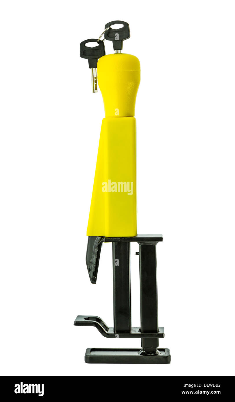 Pedale del freno bloccare per auto Foto Stock