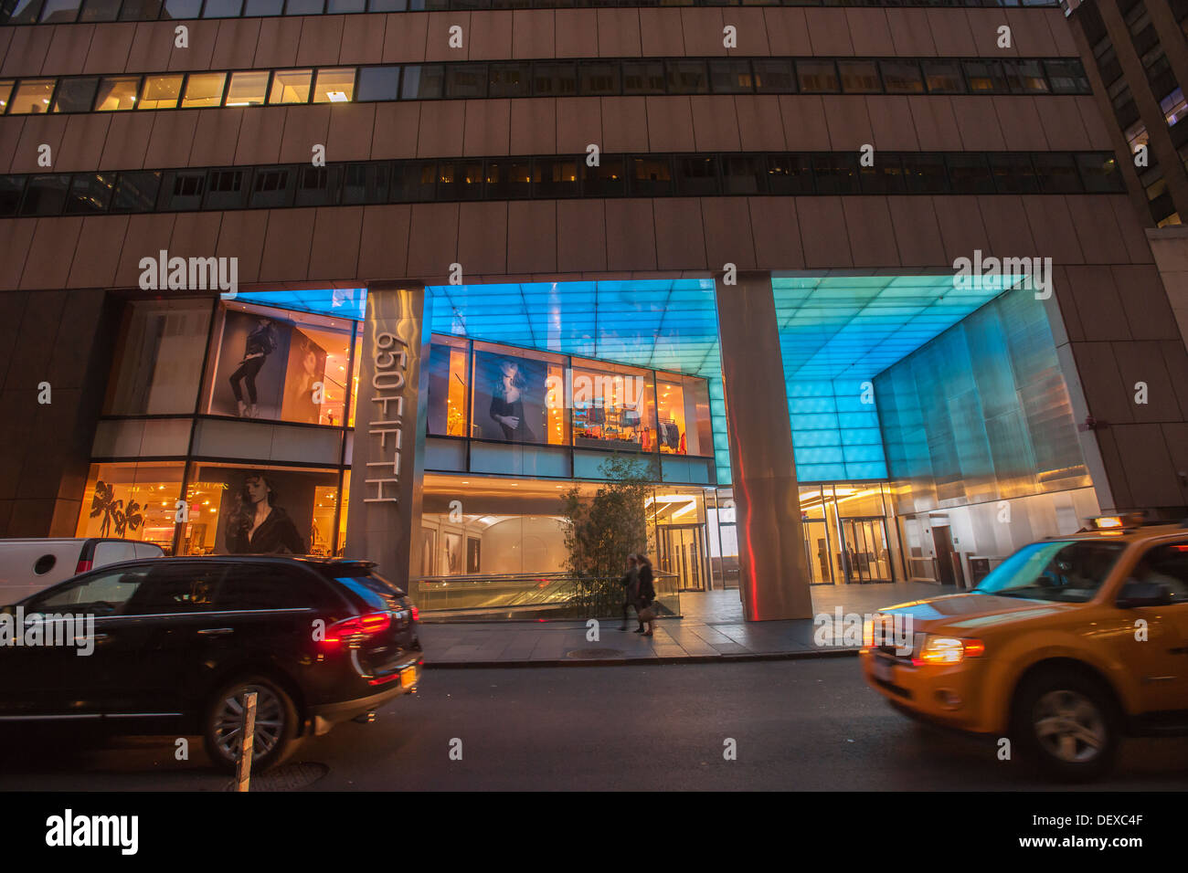 650 Fifth Avenue a New York Foto Stock