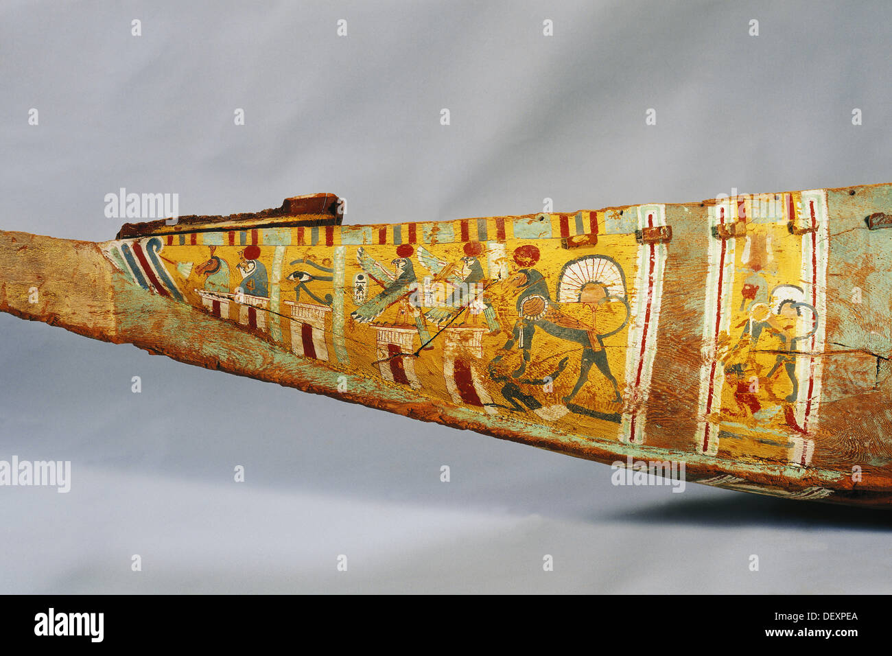 Barca da una tomba. Museo Egizio. Egitto Foto Stock