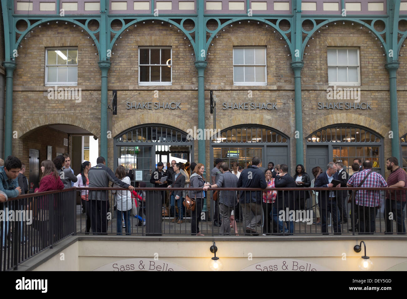 Shake Shack Hamburger Covent Garden di Londra Foto Stock