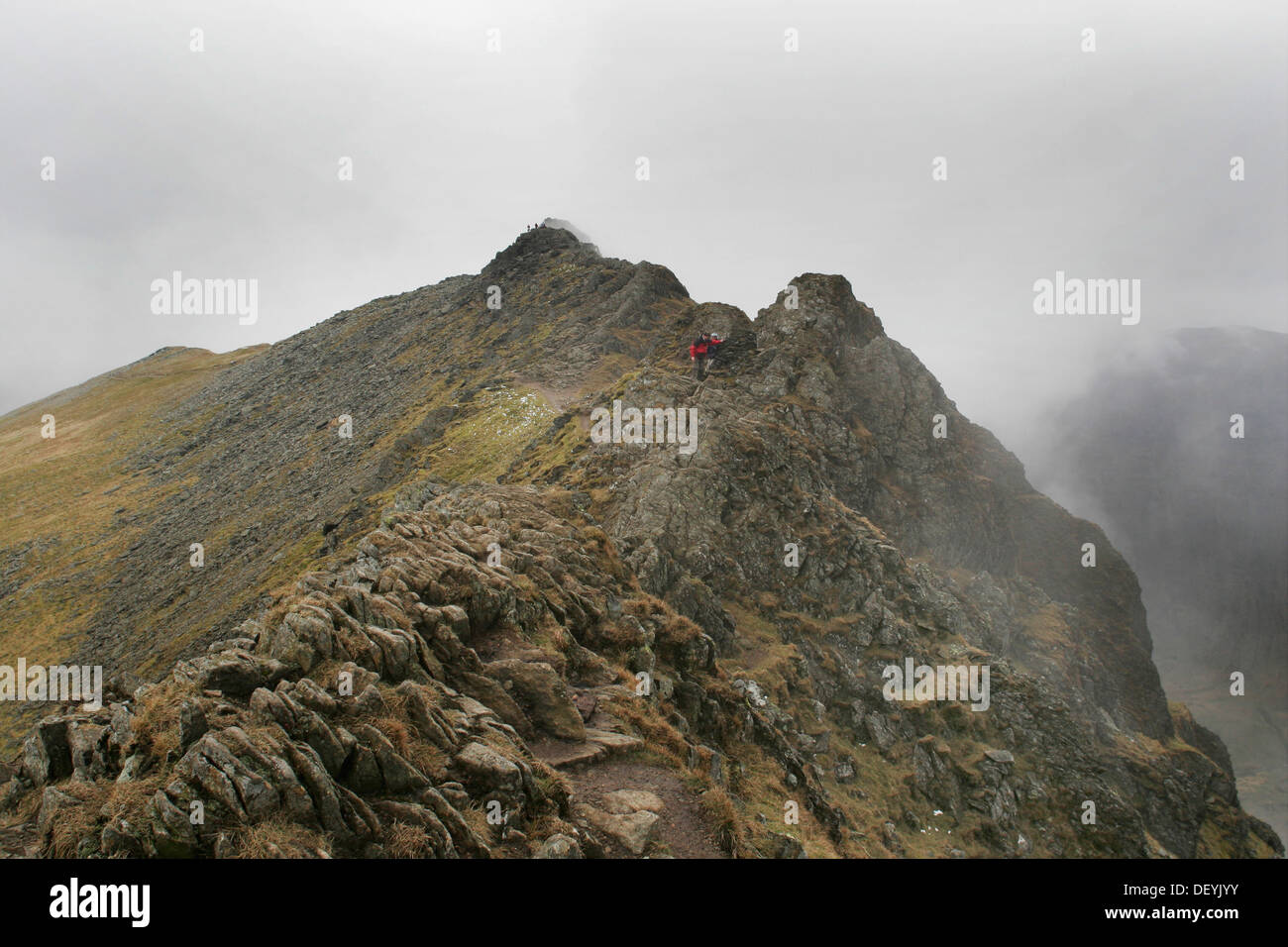 Helvellyn in Inghilterra del Lake District Foto Stock