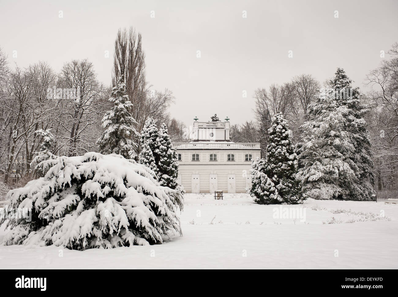Little White House in bagni Royal Park Foto Stock