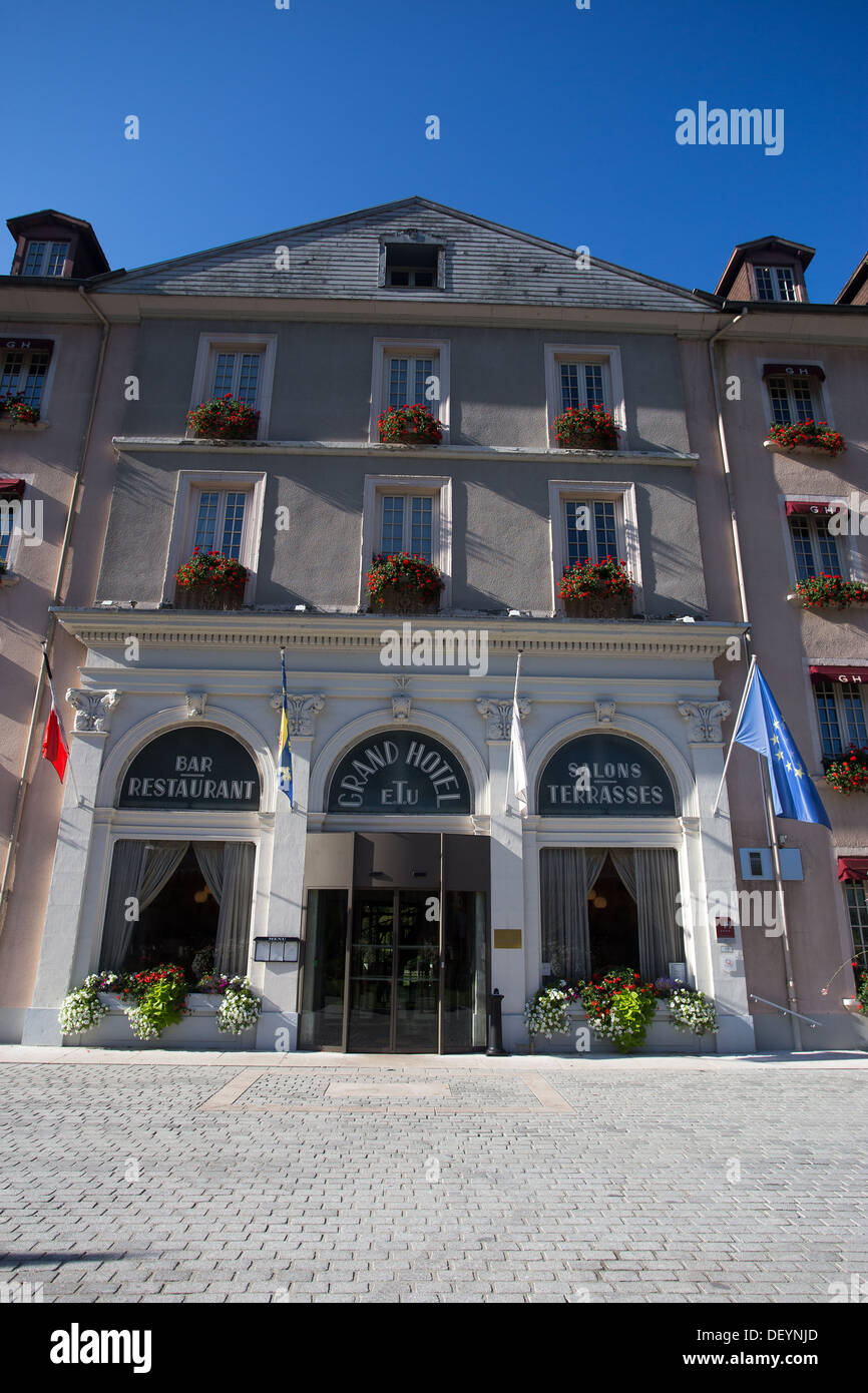 Uriage les Bains Isere Rodano Alpi Alpes Francia Foto Stock