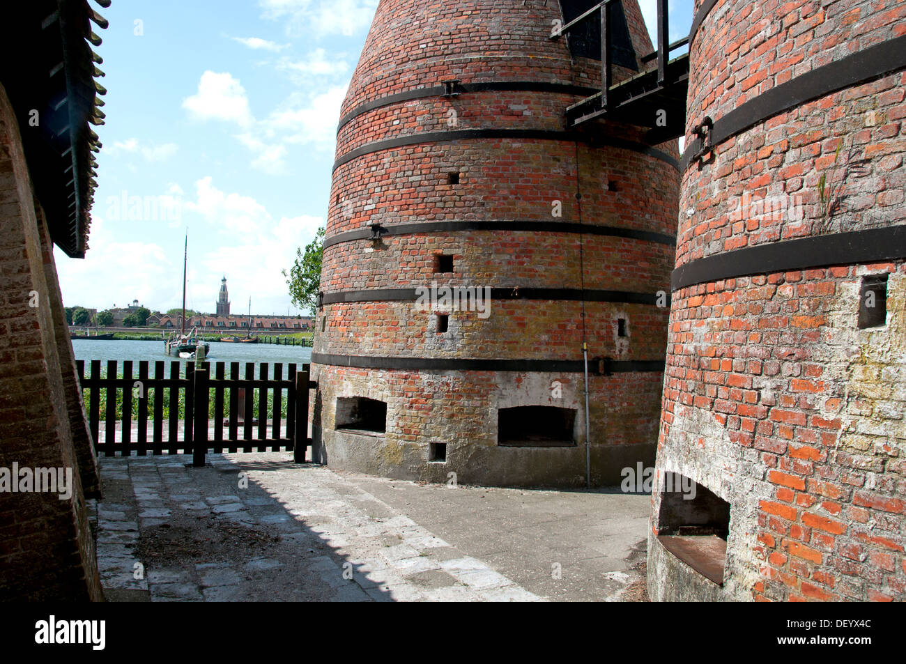 Museo Zuiderzee, Enkhuizen, preservando il patrimonio culturale - la storia marittima della vecchia regione Zuiderzee. Ijsselmeer, Olanda, Foto Stock