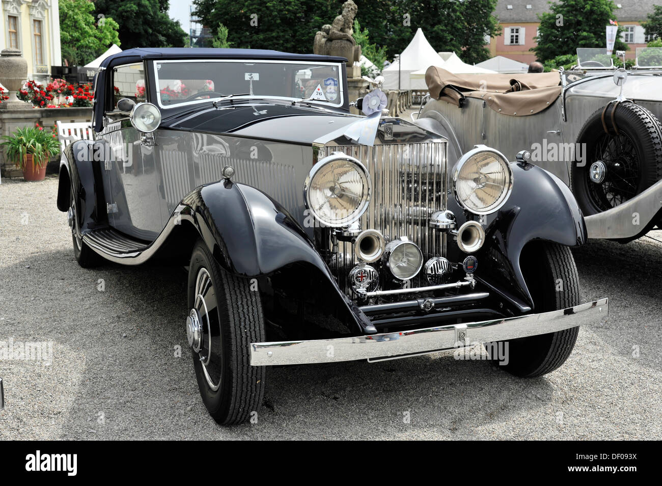 Rolls-Royce Phantom II Gurney Nutting, costruita nel 1933, classic car, classici del passato incontra il Barock classic car festival, Ludwigsburg Foto Stock