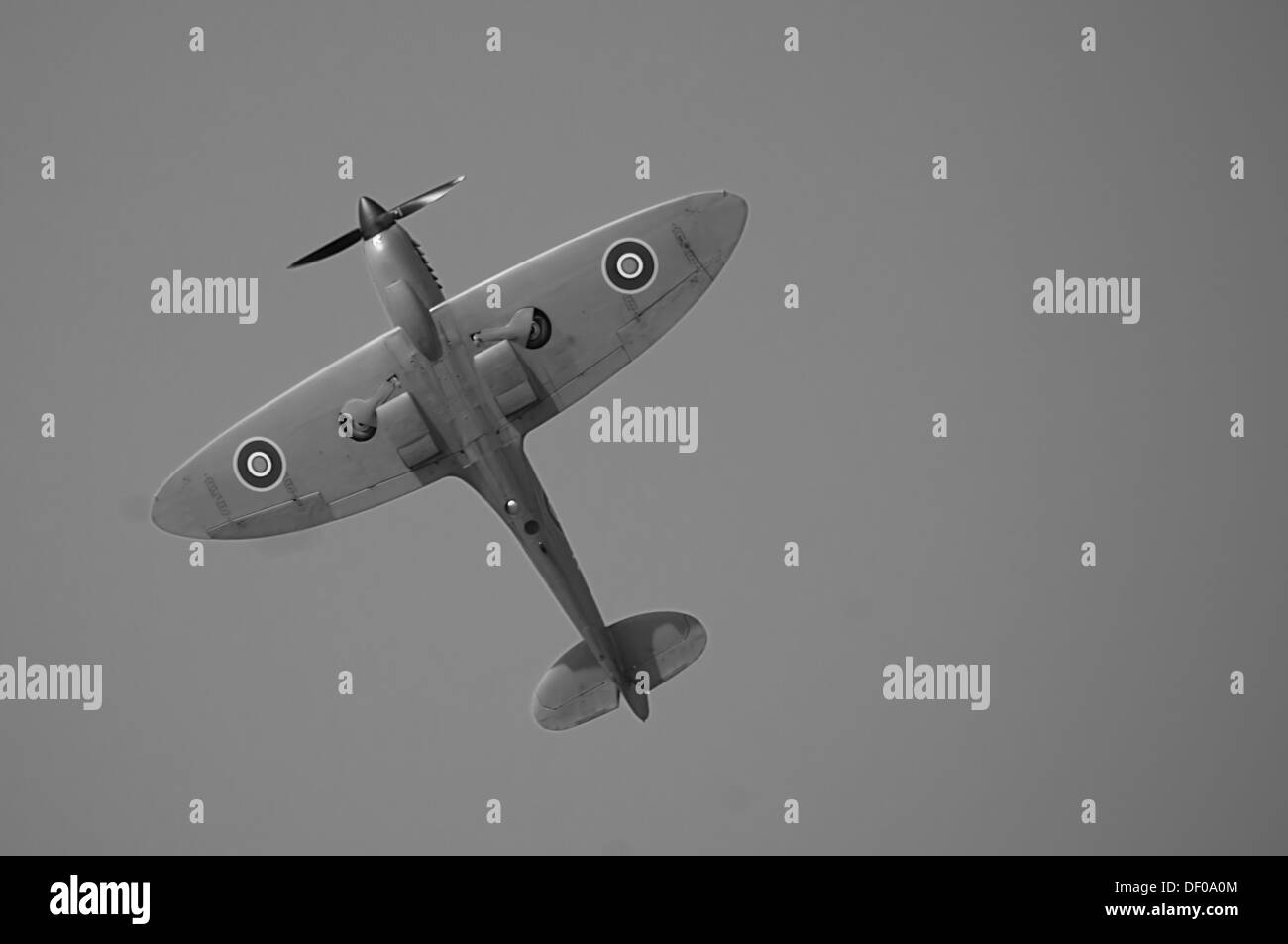 Il Supermarine Spitfire arrampicata Foto Stock