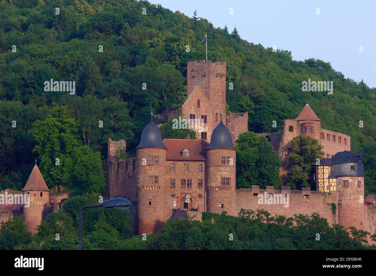 Wertheim, questo Land, Main-Tauber, Strada Romantica, Romantische Strasse, Germania Foto Stock